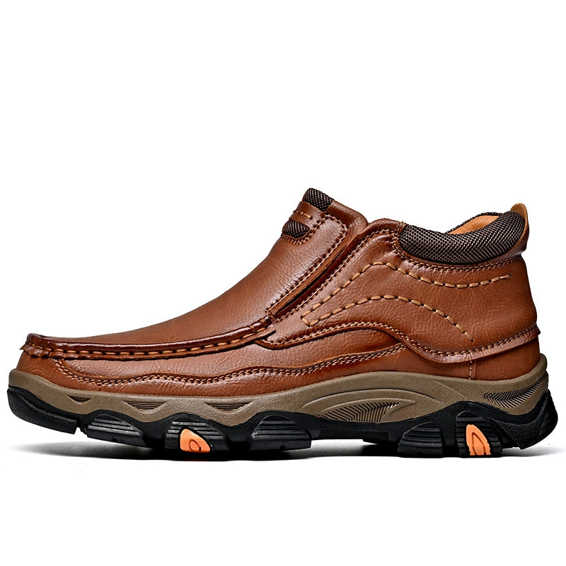 Men's Casual Slip-On High Top Orthopedic Boots