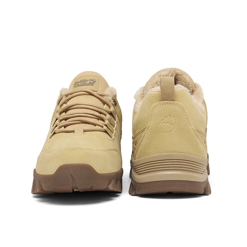 Men's Non-slip Thick Bottom Leather Sneakers