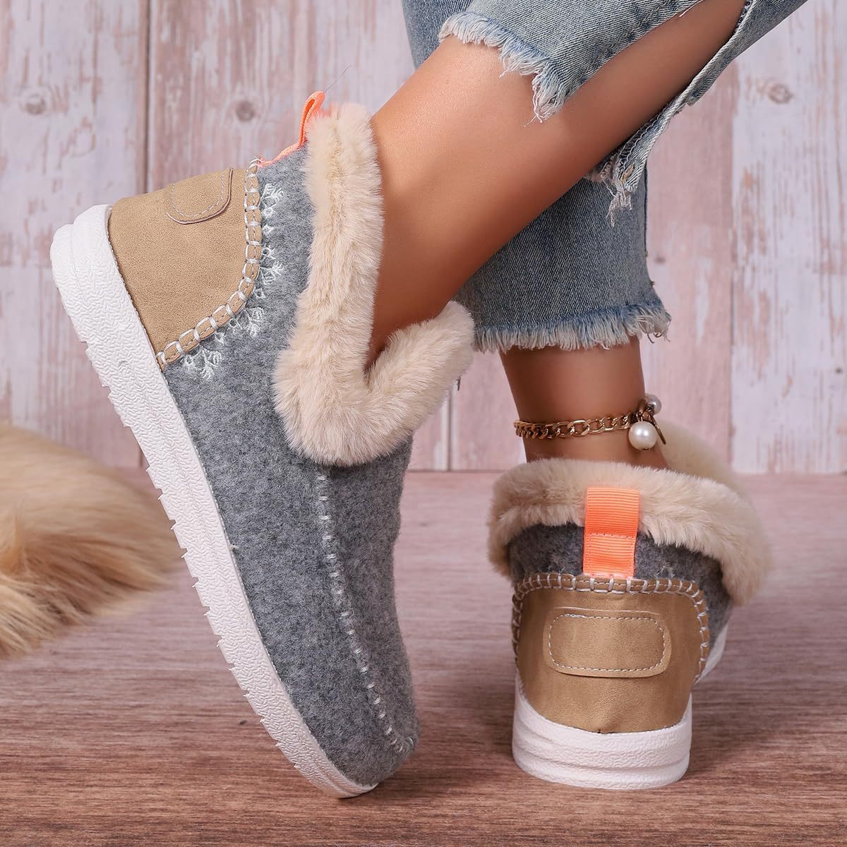 Women's Winter Plush Comfort Shoes