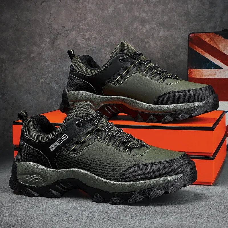 Men's Waterproof Comfort Hiking Walking Shoes