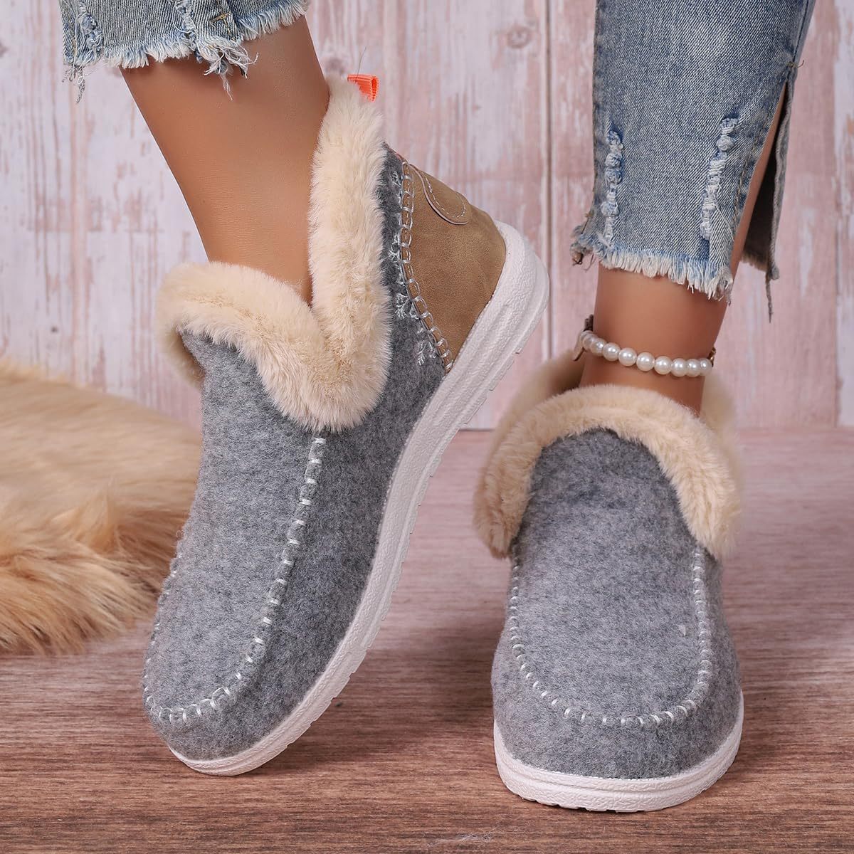 Women's Winter Plush Comfort Shoes
