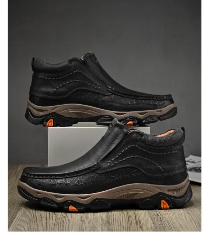 Men's Ankle Outdoor Trekking  Leather Boot