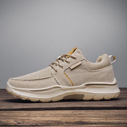 Men's Pain Free Lace-up Comfortable Walking Shoes