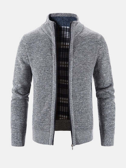 Man Zip Up Sweater