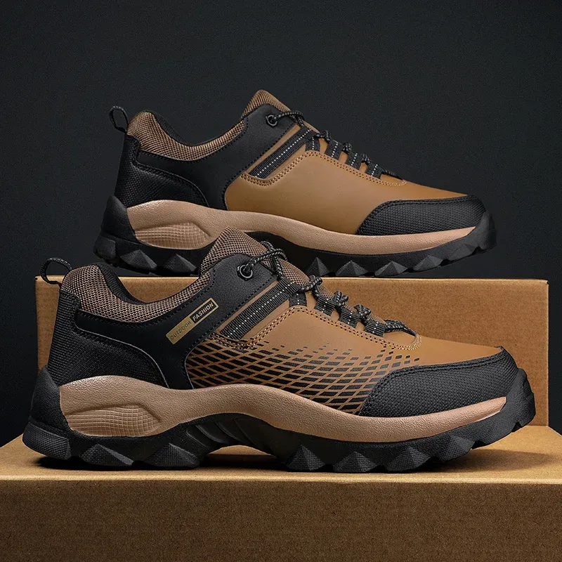 Men's Waterproof Comfort Hiking Walking Shoes