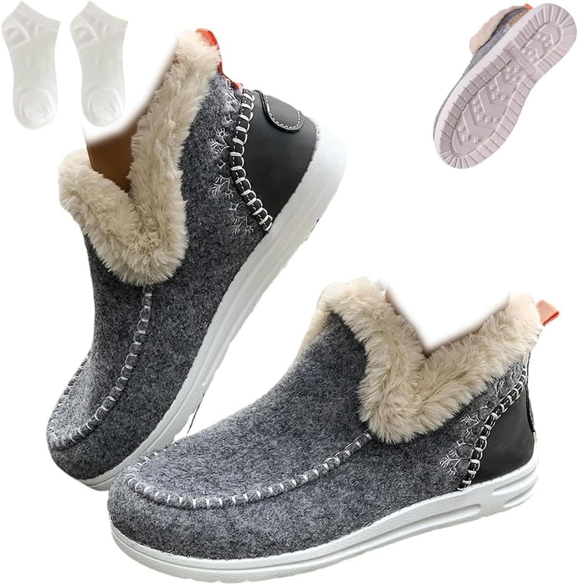 Women's Winter Plush Comfort Shoes