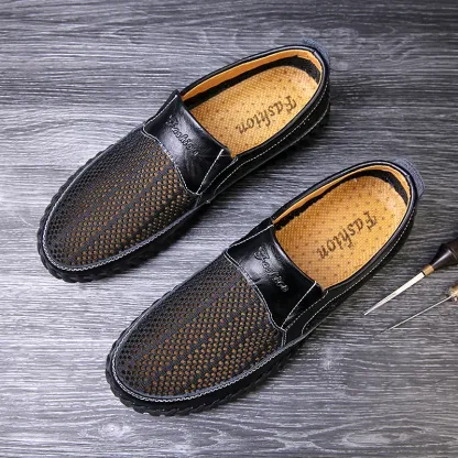 Men's Casual Outdoor Mesh Moccasins Driving Shoes