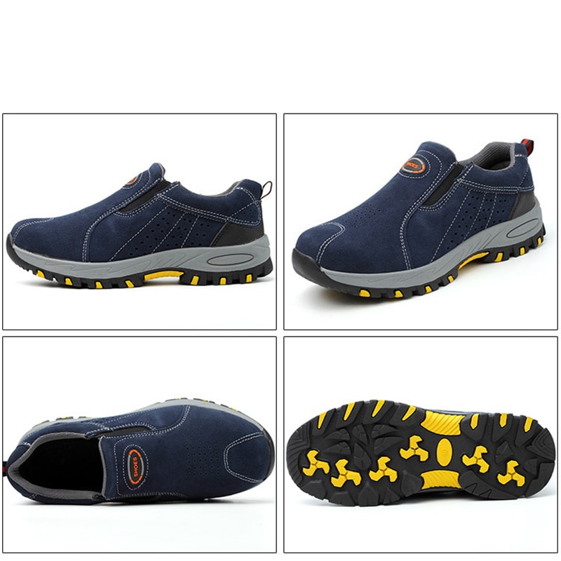 Men's Work Sneakers Safety Shoes