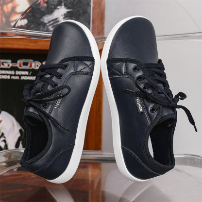 Men's wide toe lightweight soft sole leather loafers