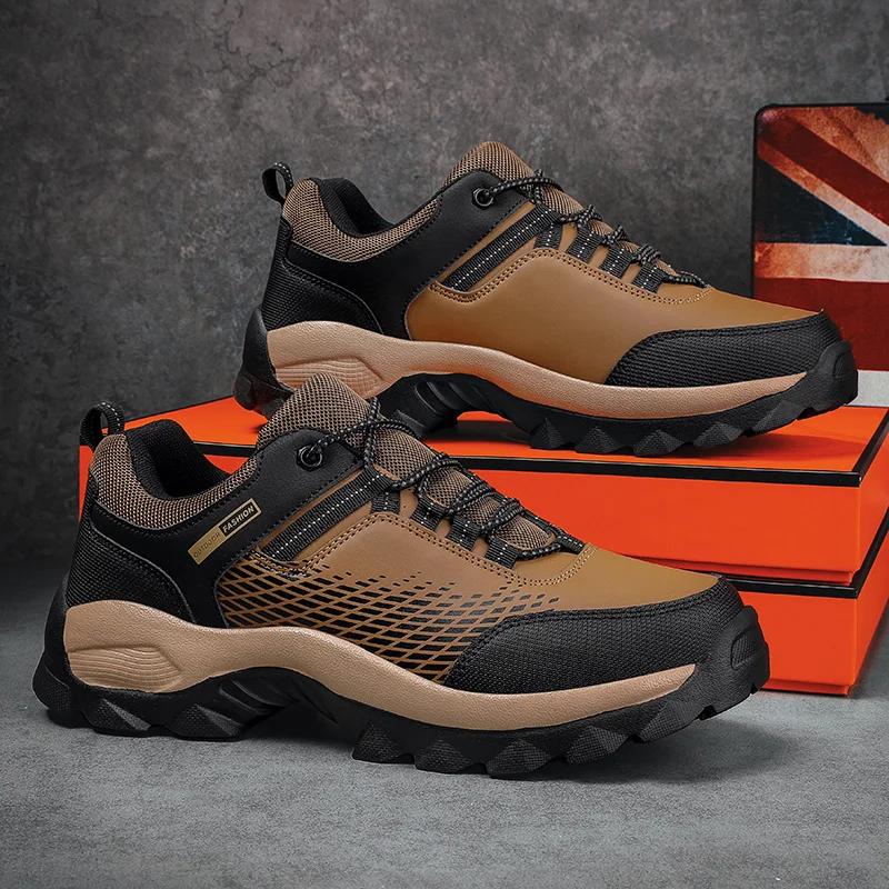 Men's Waterproof Comfort Hiking Walking Shoes