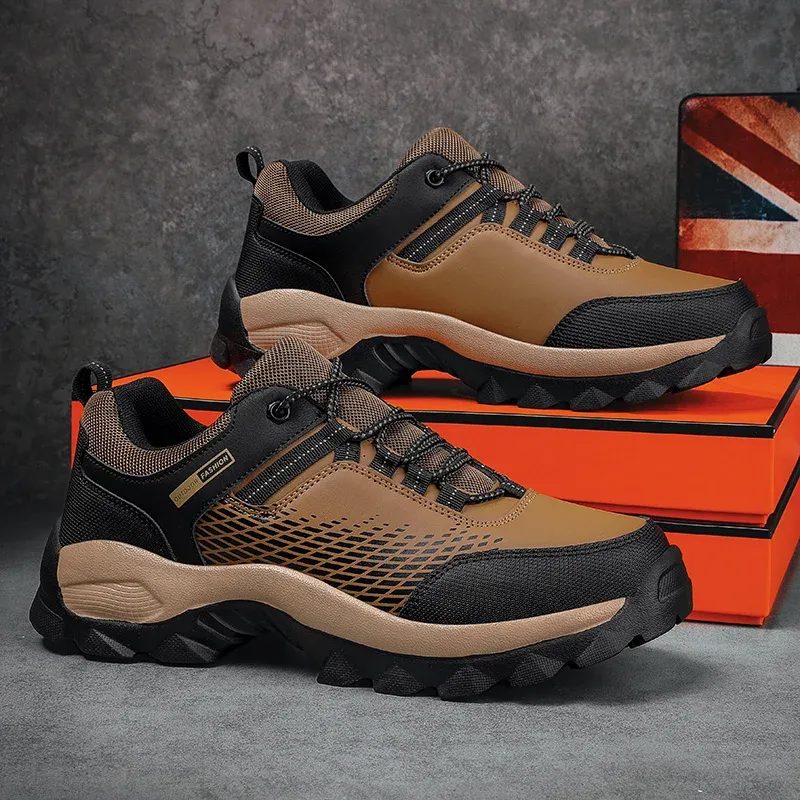 Men's Waterproof Comfort Hiking Walking Shoes