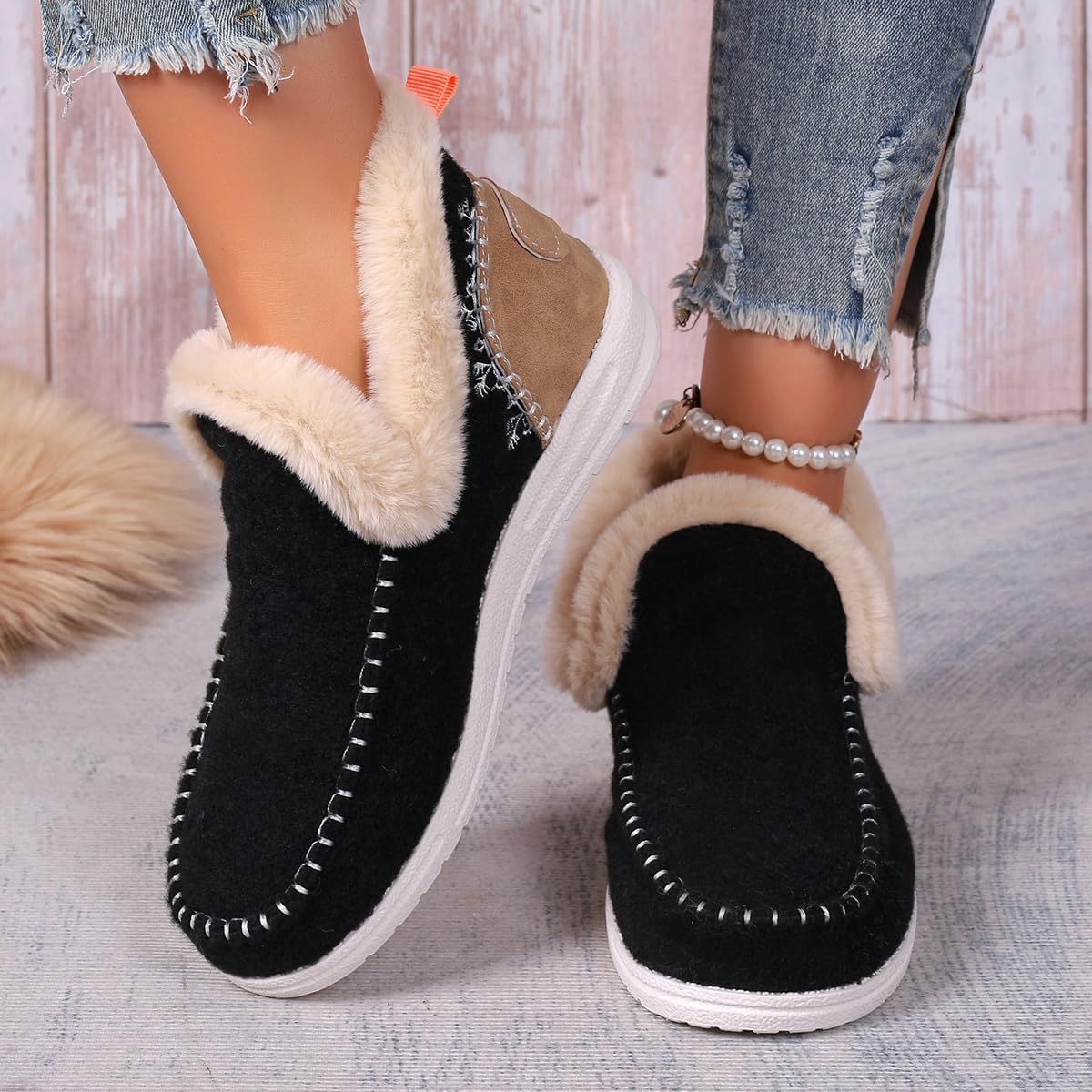 Women's Winter Plush Comfort Shoes