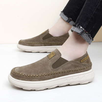 Men's Handmade Ultra-Light Leather Loafers