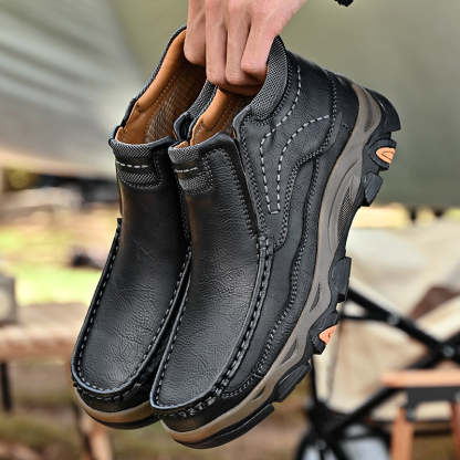 Men's Casual Slip-On High Top Orthopedic Boots