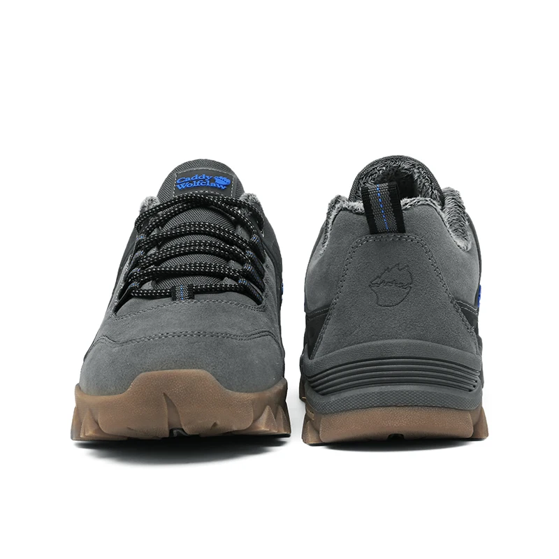 Men's Non-slip Thick Bottom Leather Sneakers