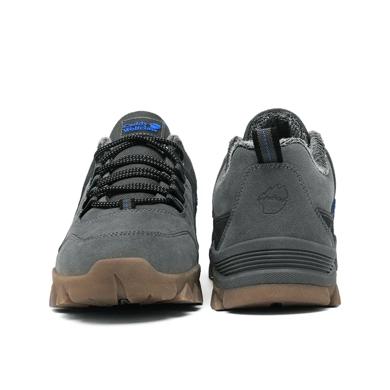 Men's Non-slip Thick Bottom Leather Sneakers