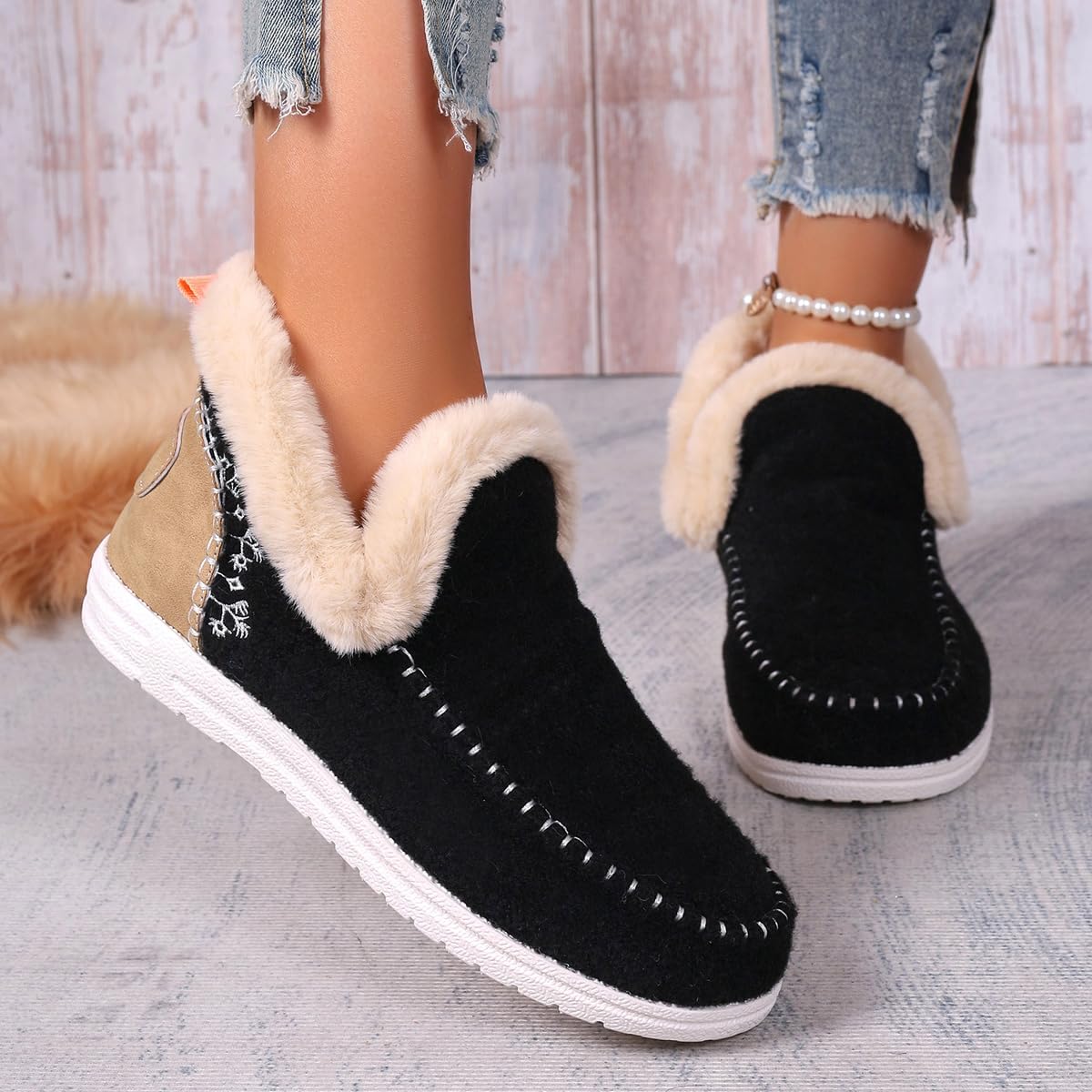 Women's Winter Plush Comfort Shoes