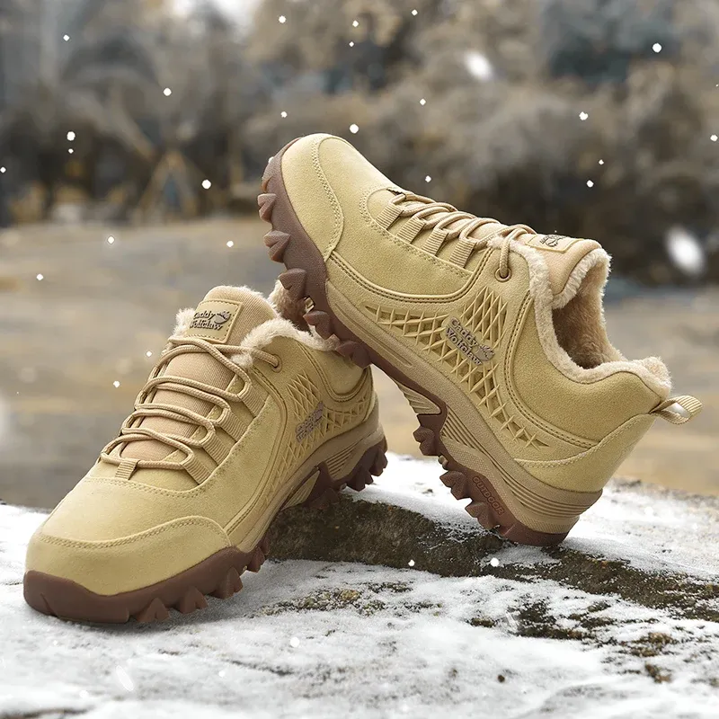 Men's Non-slip Thick Bottom Leather Sneakers