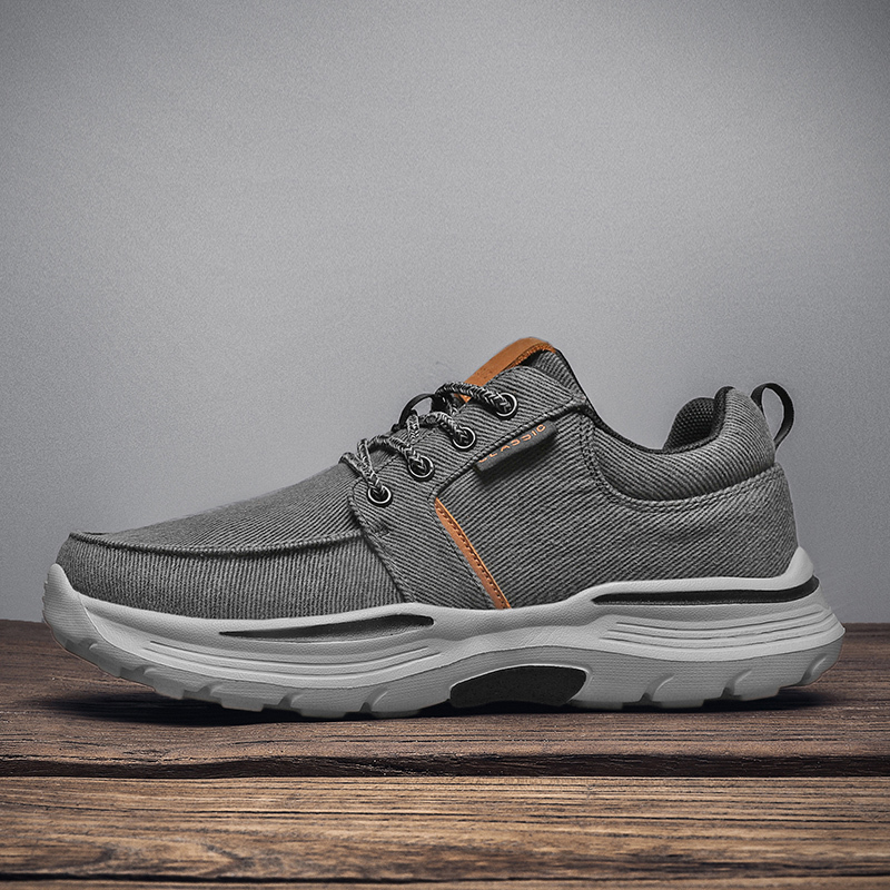 Men's Pain Free Lace-up Comfortable Walking Shoes