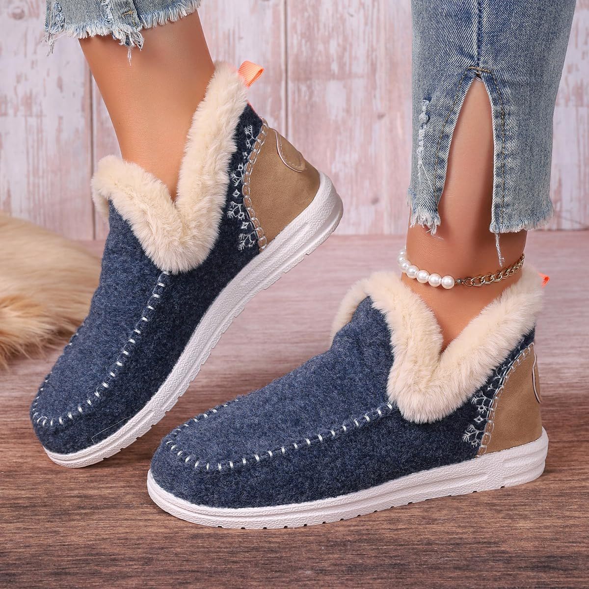 Women's Winter Plush Comfort Shoes