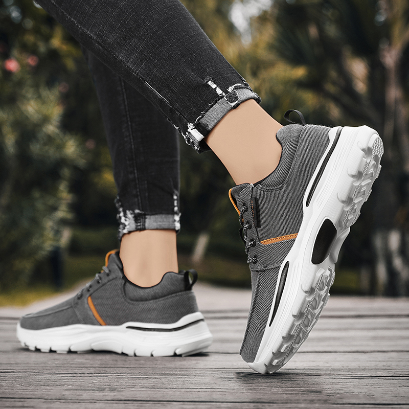 Men's Pain Free Lace-up Comfortable Walking Shoes