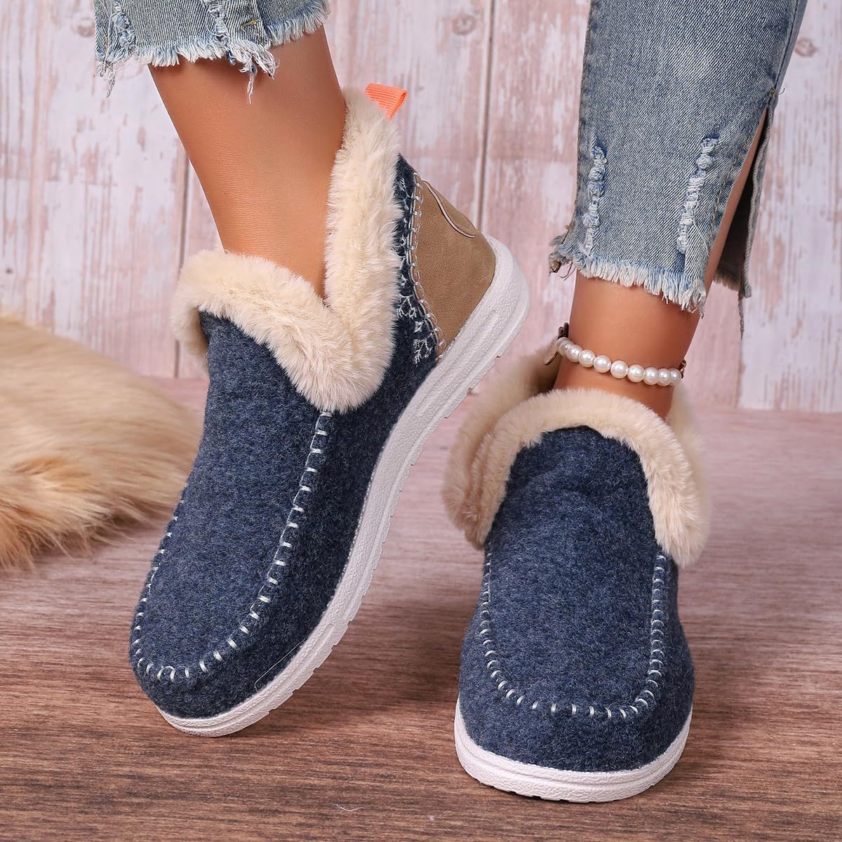 Women's Winter Plush Comfort Shoes