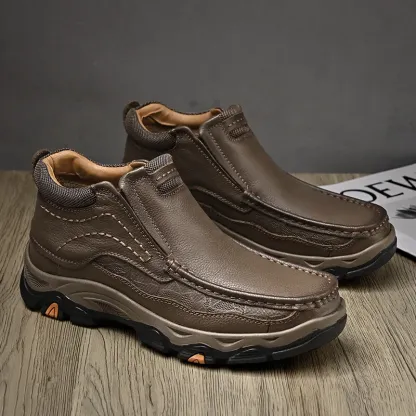 Men's Ankle Outdoor Trekking  Leather Boot