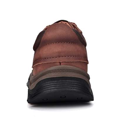 Men's Lace Leather Casual Walking Outdoor Shoes