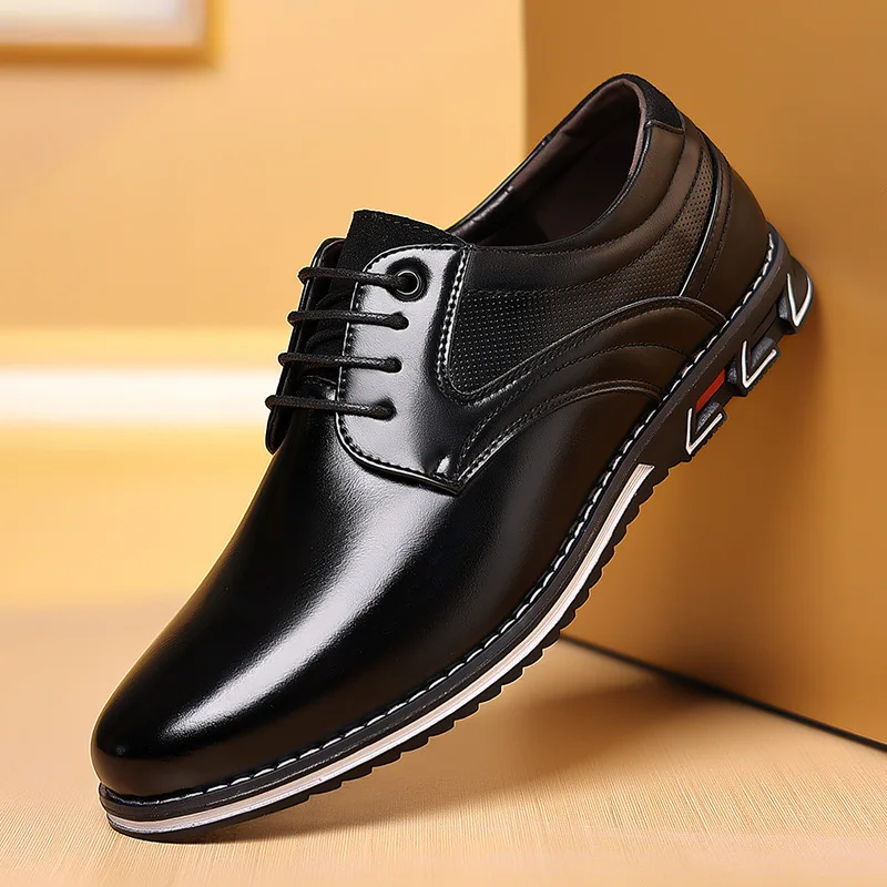 Men's Breathable Oxford Lisse Orthopedic Dress Shoe