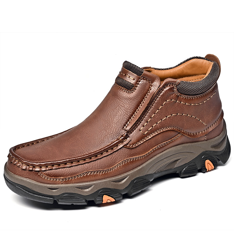 Men's Casual Slip-On High Top Orthopedic Boots