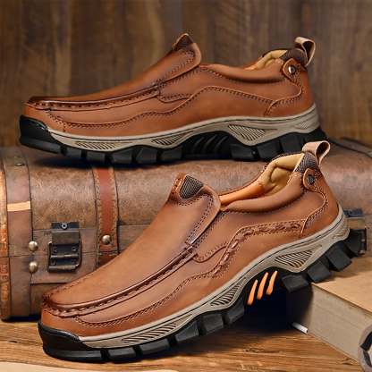 Men's Wearable Outdoor Casual Leather Shoes