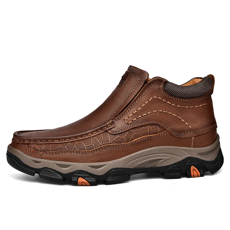 Men's Ankle Outdoor Trekking  Leather Boot