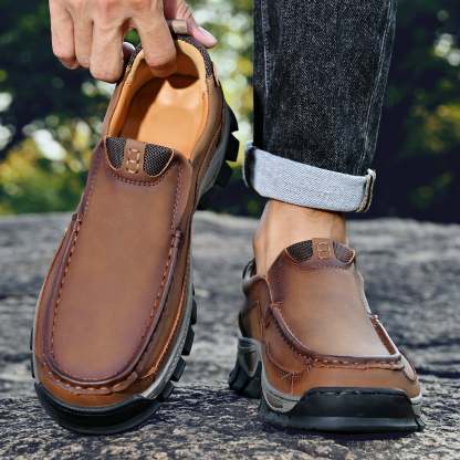 Men's Wearable Outdoor Casual Leather Shoes