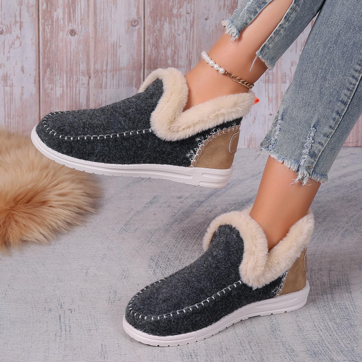 Women's Winter Plush Comfort Shoes