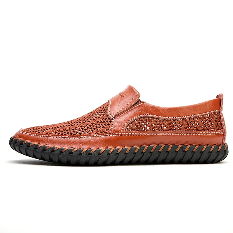 Men's Casual Outdoor Mesh Moccasins Driving Shoes