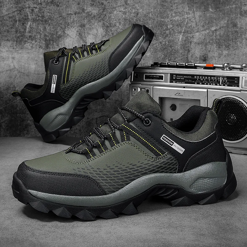 Men's Waterproof Comfort Hiking Walking Shoes