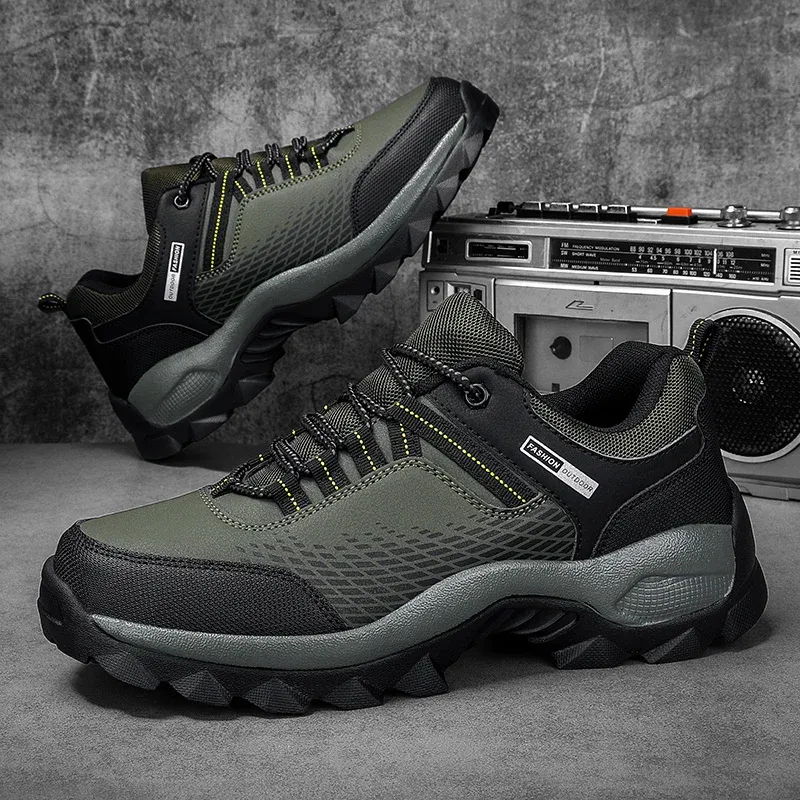 Men's Waterproof Comfort Hiking Walking Shoes