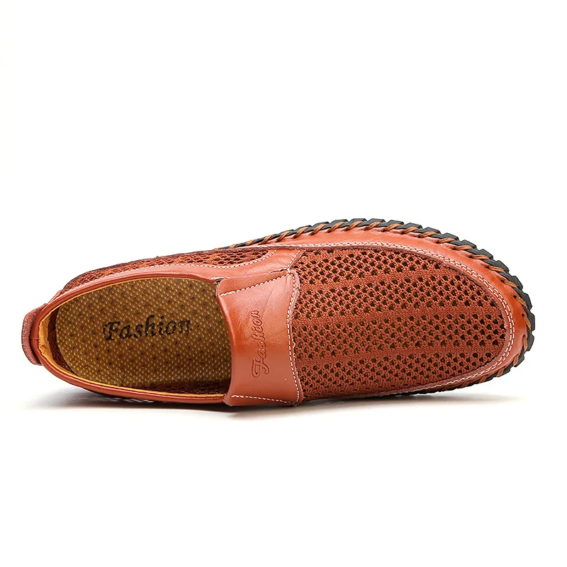 Men's Casual Outdoor Mesh Moccasins Driving Shoes