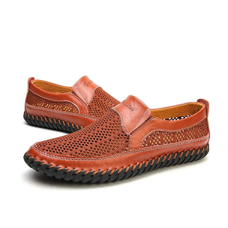 Men's Casual Outdoor Mesh Moccasins Driving Shoes