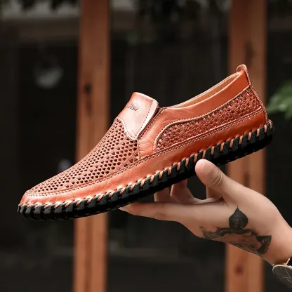 Men's Casual Outdoor Mesh Moccasins Driving Shoes