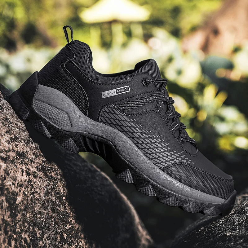 Men's Waterproof Comfort Hiking Walking Shoes