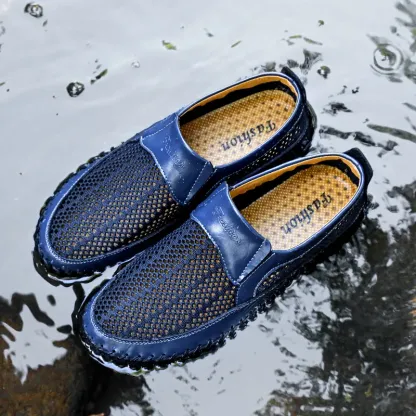 Men's Casual Outdoor Mesh Moccasins Driving Shoes
