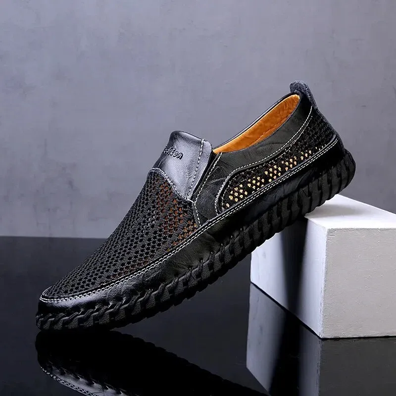 Men's Casual Outdoor Mesh Moccasins Driving Shoes