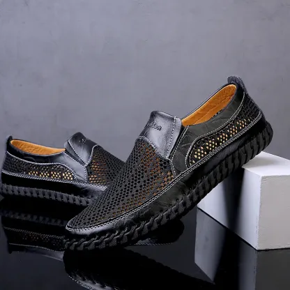 Men's Casual Outdoor Mesh Moccasins Driving Shoes