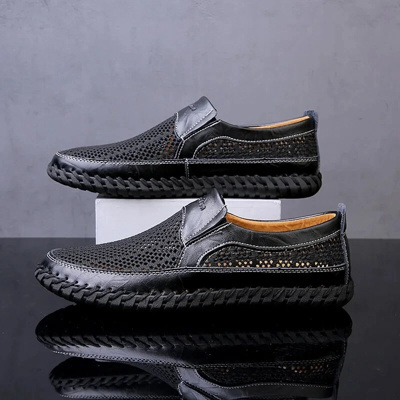 Men's Casual Outdoor Mesh Moccasins Driving Shoes