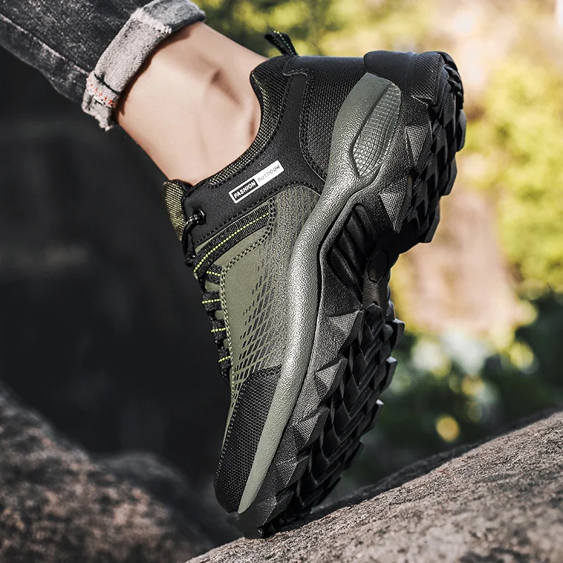 Men's Waterproof Comfort Hiking Walking Shoes