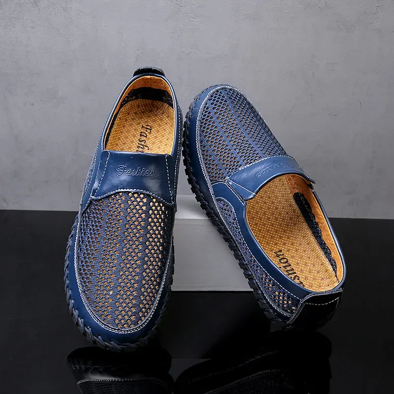 Men's Casual Outdoor Mesh Moccasins Driving Shoes