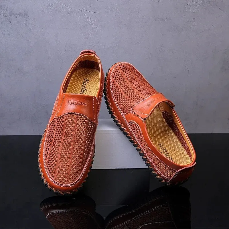 Men's Casual Outdoor Mesh Moccasins Driving Shoes