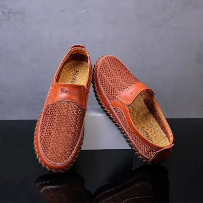 Men's Casual Outdoor Mesh Moccasins Driving Shoes