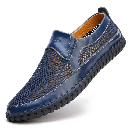 Men's Casual Outdoor Mesh Moccasins Driving Shoes